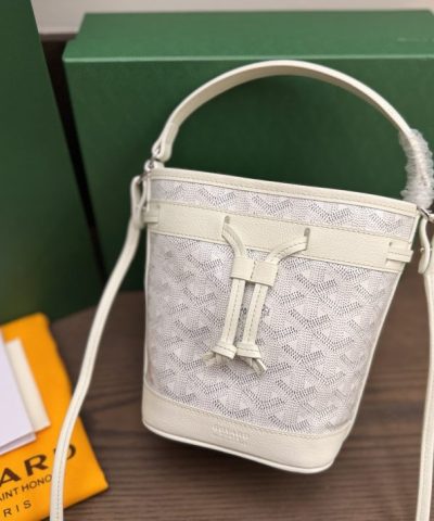 Goyard Petit Flot Mini White 8 - Replica Goyard Bag