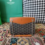 Goyard Rouette Pm Brown 1 - Replica Goyard Bag