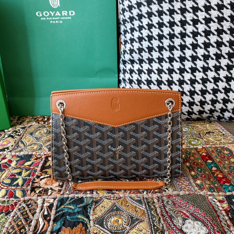 Goyard Rouette Pm Brown 1 Goyard Rouette Pm Brown 1 - Replica Goyard Bag