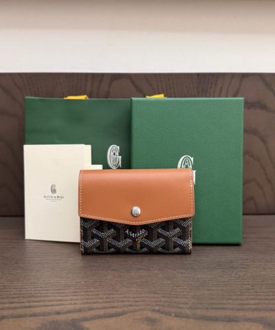 Goyard Saint Gabriel Wallet Brown 1 - Replica Goyard Bag