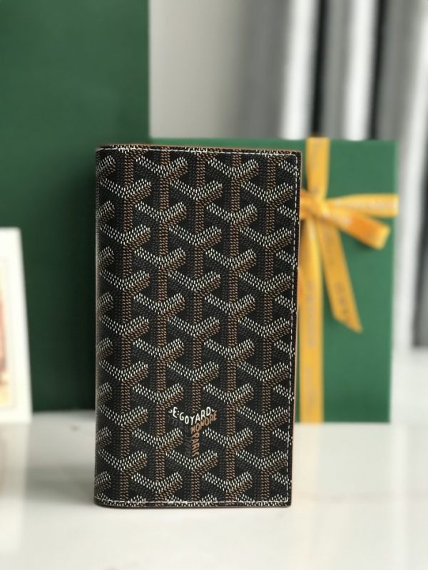 Goyard Saint Lambert Wallet Brown 1 - Replica Goyard Bag