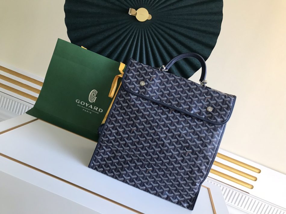 Goyard Saint Leger Backpack Navy Blue 1 Goyard Saint Leger Backpack Navy Blue 1 - Replica Goyard Bag