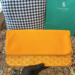 Goyard Sainte Marie Clutch Yellow 1 - Replica Goyard Bag