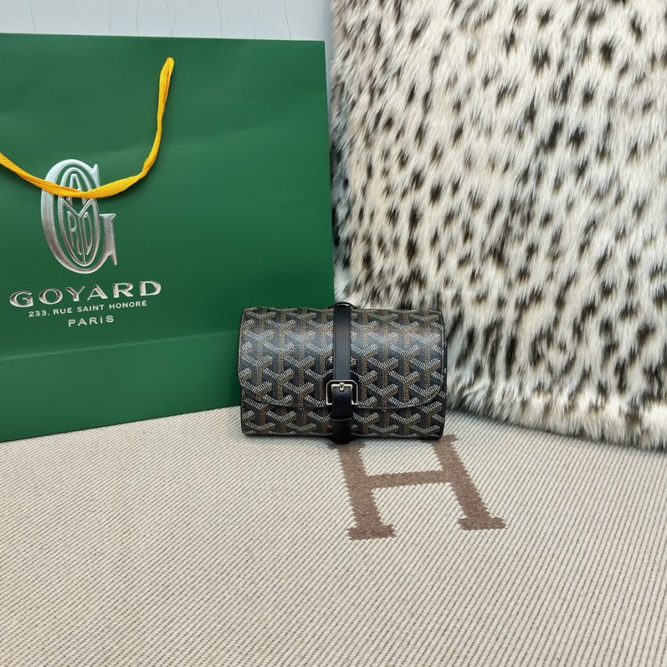 Goyard Travel Watch Case Black 7 - Replica Goyard Bag