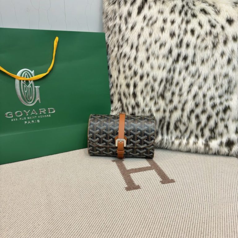 Goyard Travel Watch Case Brown 4 - Replica Goyard Bag