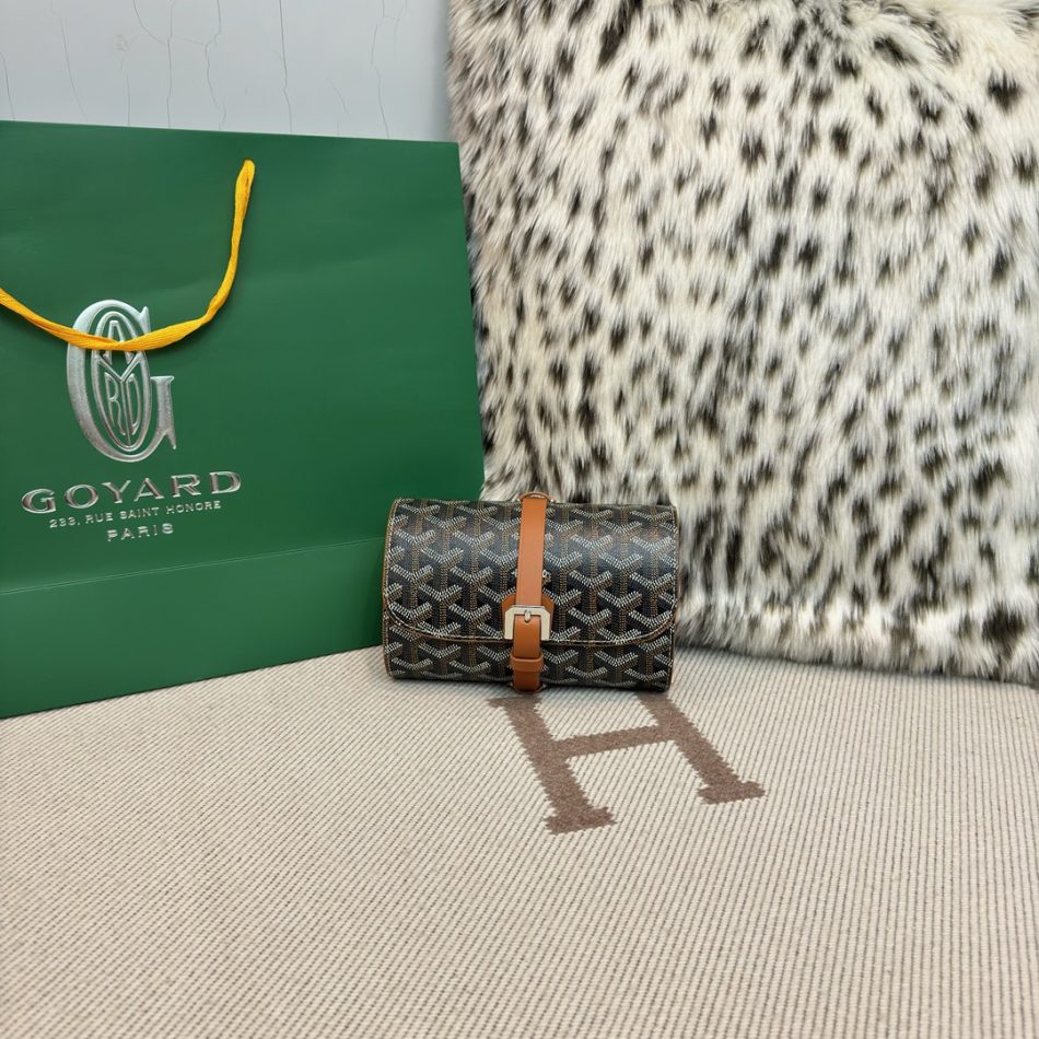 Goyard Travel Watch Case Brown 4 - Replica Goyard Bag