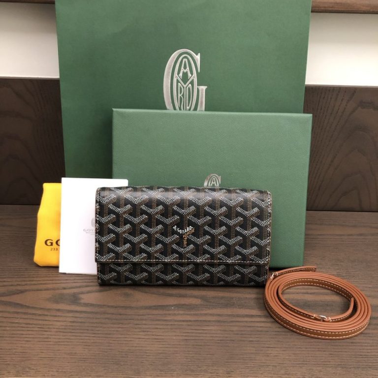 Goyard Varenne Continental Wallet Brown 1 - Replica Goyard Bag