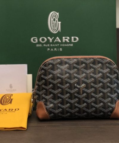Goyard Vendome Cosmetic Brown 1 - Replica Goyard Bag