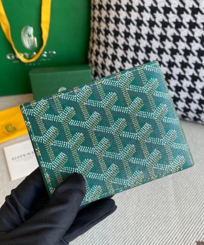 Goyard Victoire Wallet Green 1 - Replica Goyard Bag
