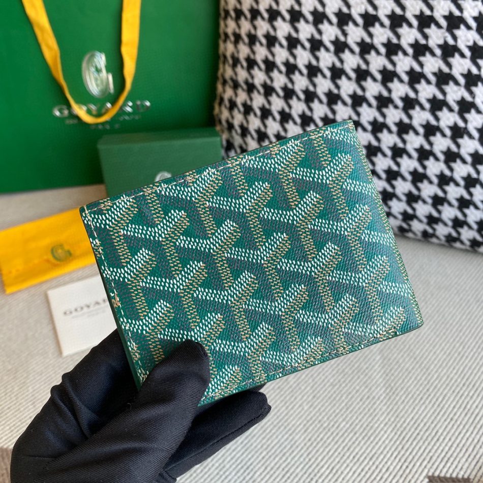 Goyard Victoire Wallet Green 1 - Replica Goyard Bag
