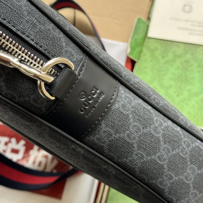 gucci gg black briefcase 4