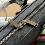 gucci gg black briefcase 5