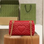 gucci-gg-marmont-medium-red gallery 5