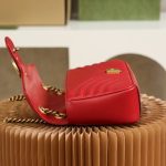 gucci-gg-marmont-medium-red gallery 6