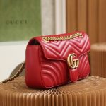 gucci-gg-marmont-medium-red gallery 7