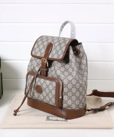 Replica Gucci Medium Backpack With Interlocking G