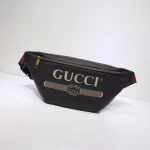 gucci print belt bag 2