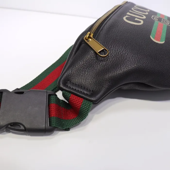 gucci print belt bag 6