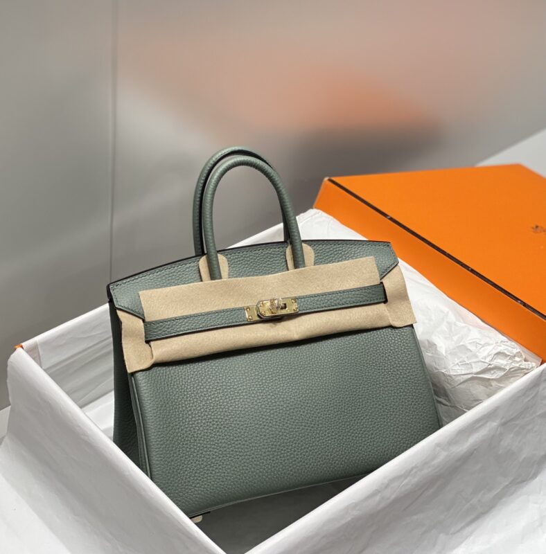 hermes birkin almond green 2
