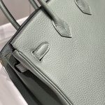 hermes birkin almond green 7