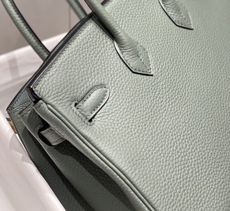 hermes birkin almond green 7