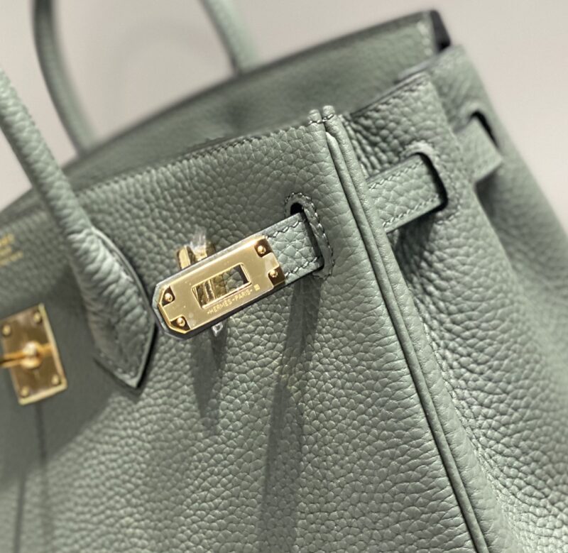 hermes birkin almond green 8