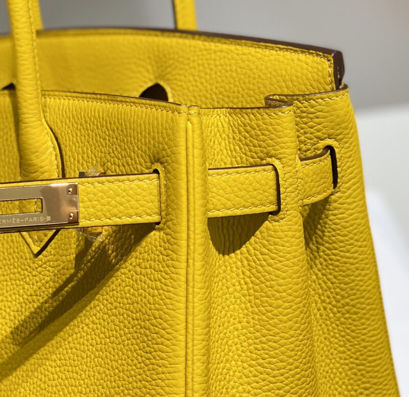 hermes birkin amber yellow 7