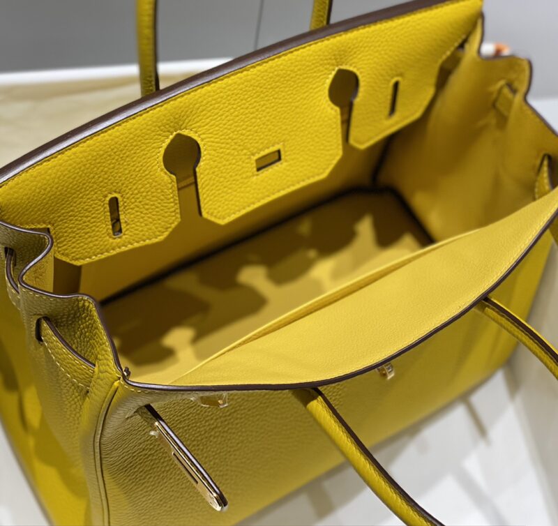 hermes birkin amber yellow 8