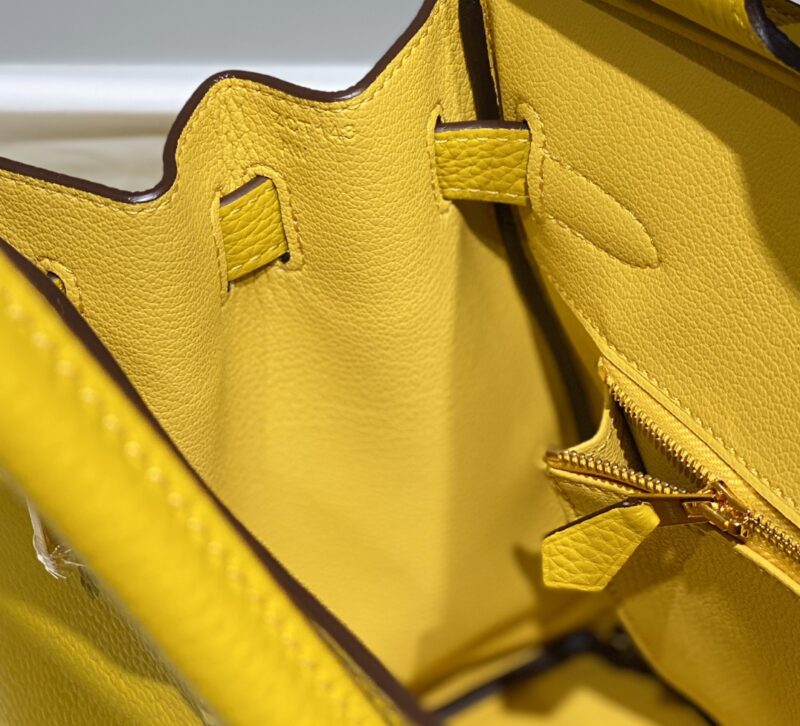hermes birkin amber yellow 9