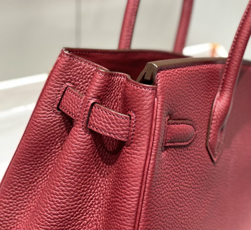 hermes birkin bordeaux red 7
