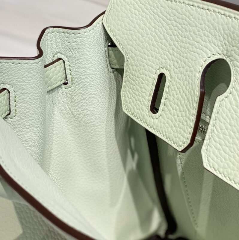 hermes birkin bubble green 7