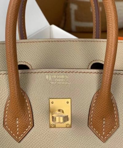 Replica Hermès Birkin Chai Brown