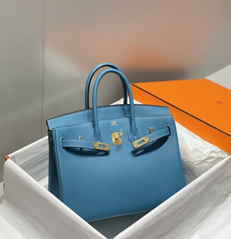 hermes birkin denim blue 3