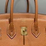 hermes birkin golden brown 6