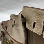 hermes birkin turtledove silver 8