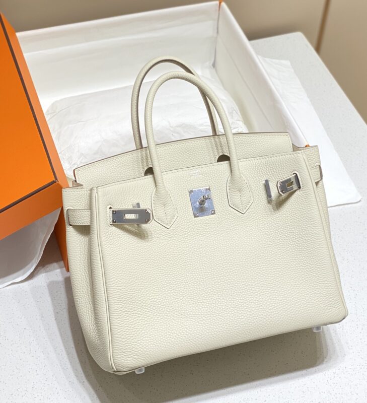hermes birkin white 3