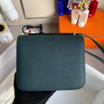 hermes-constance-18cm-dark-green gallery 3