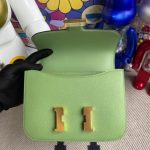 hermes-constance-18cm-light-green gallery 1