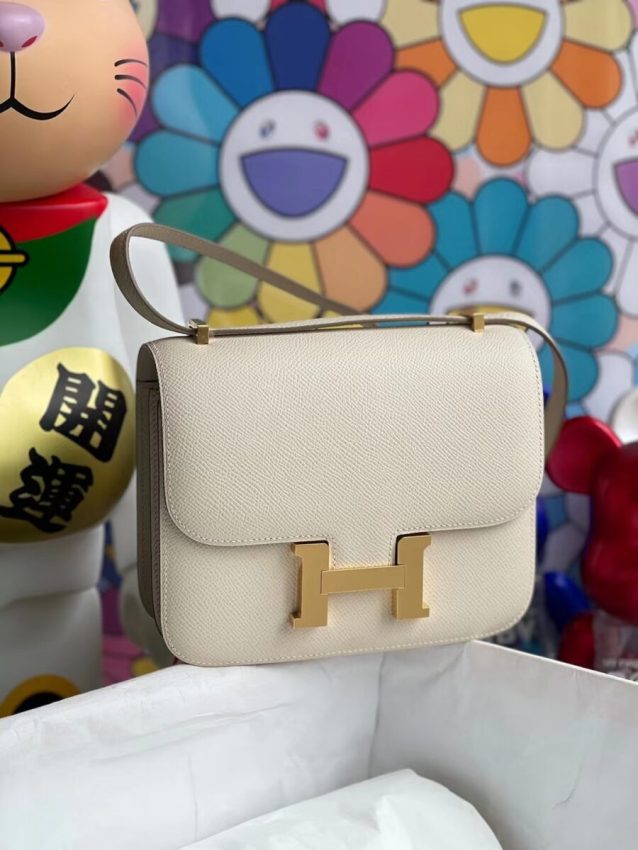 hermes-constance-18cm-white gallery 1