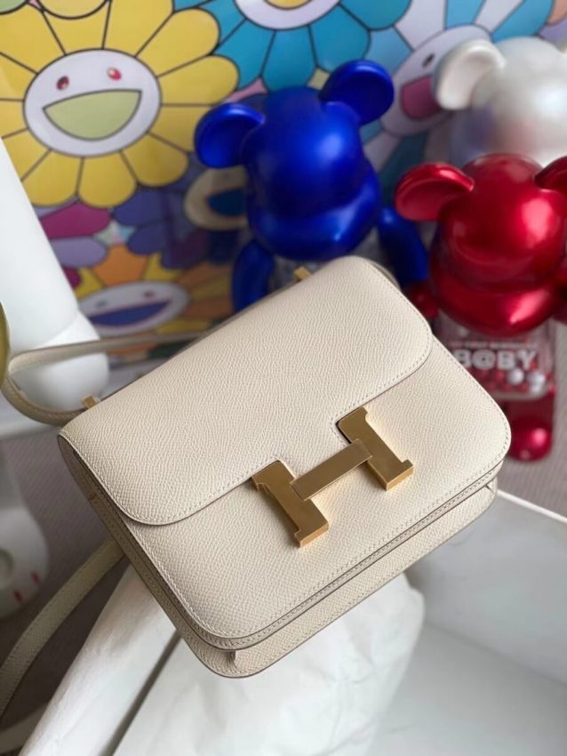 hermes-constance-18cm-white gallery 3