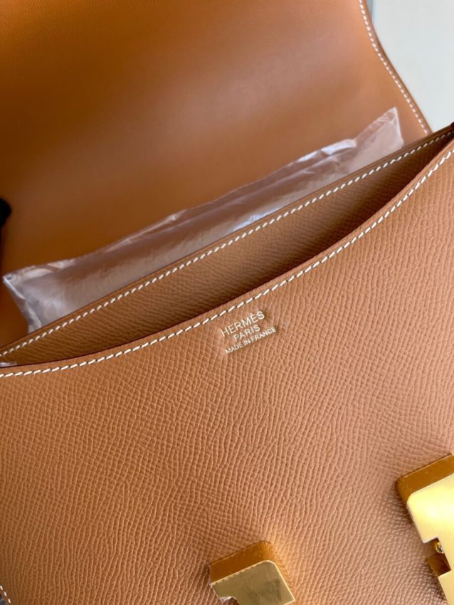 hermes-constance-24cm-brown gallery 1