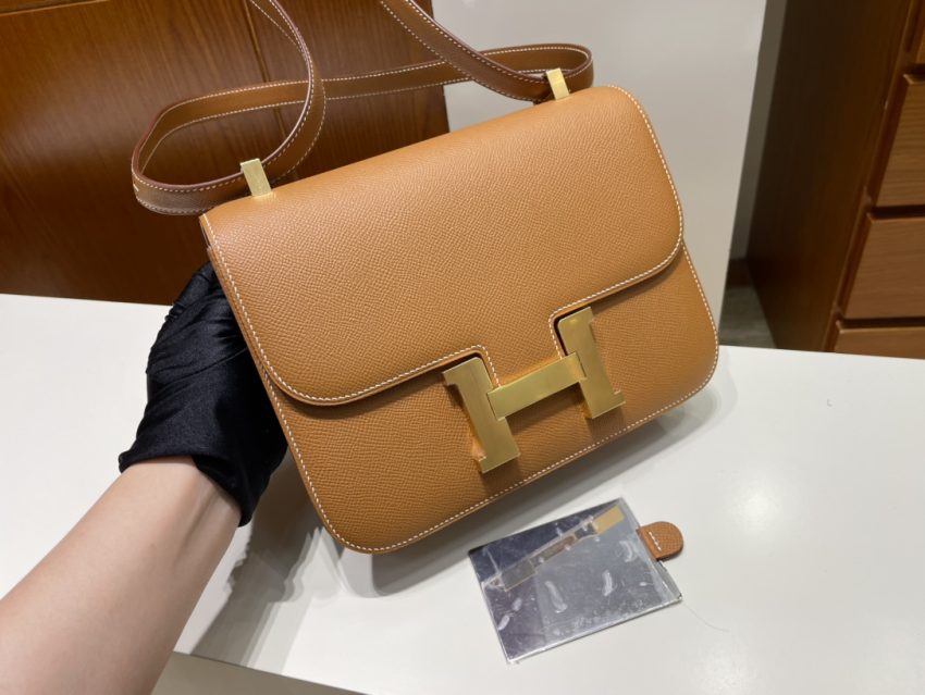 hermes-constance-24cm-golden-brown gallery 6