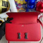 hermes-constance-26cm-red gallery 3
