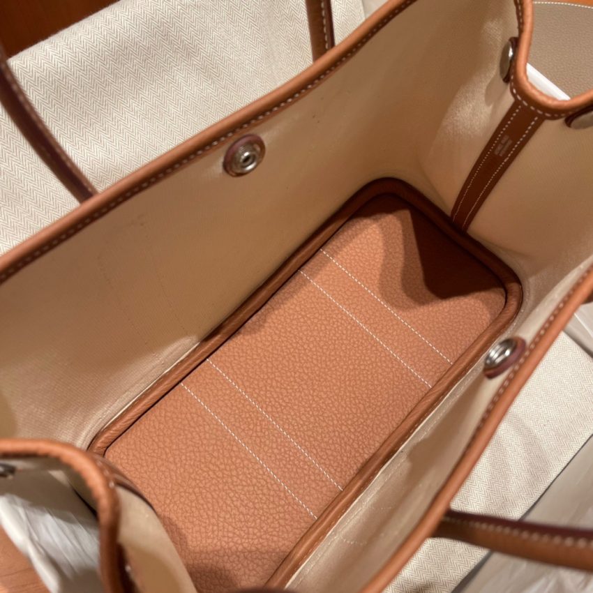 hermes-garden-party-30cm-beige-canvas gallery 3