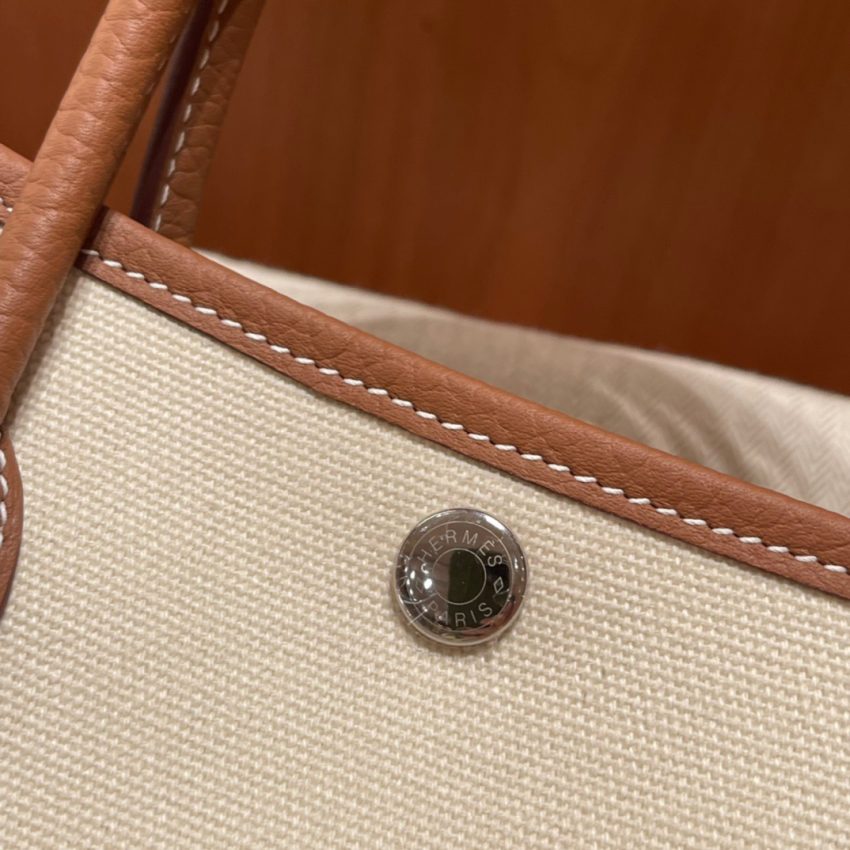 hermes-garden-party-30cm-beige-canvas gallery 5