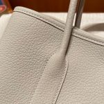 hermes-garden-party-30cm-clacier-white gallery 1