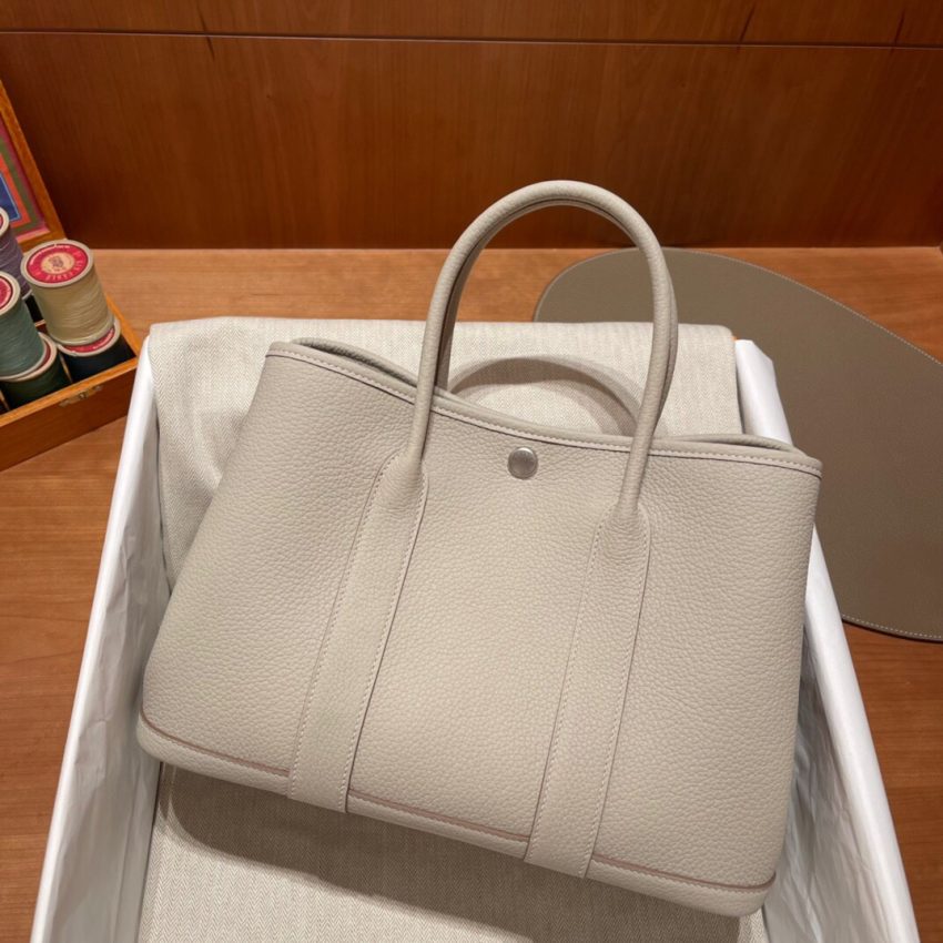 hermes-garden-party-30cm-negonda-beton gallery 5