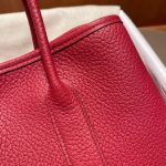 hermes-garden-party-30cm-rouge-casaque gallery 2