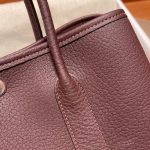 hermes-garden-party-30cm-saddle-red gallery 2