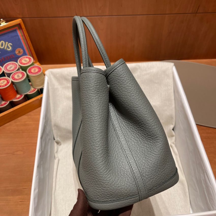 hermes-garden-party-30cm-vert-amande gallery 2